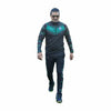 1/4 TRACKSUIT - BLACK & GREEN - AWC DESIGN
